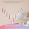 Pink & White Large Macrame Wall Hanging – Boho Blush Tassel Decor for Bedroom, Living Room, Girls’ Room, Nursery, or Dorm – Handmade Bohemian Wall Art, Perfect Boho Gift for Women and Girls